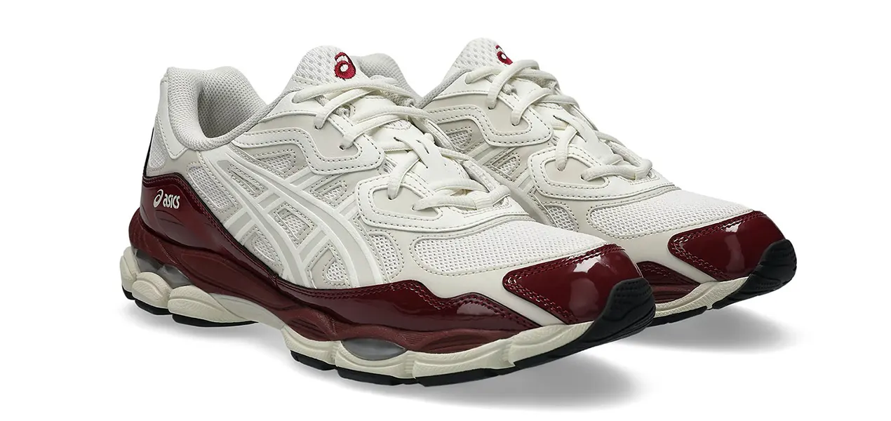 ASICS Gives the GEL-NYC a Glossy Antique Red Finish