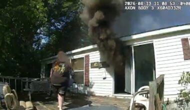 Body cam video: Trooper rescues 80-year-old man from burning home in St. Lawrence County
