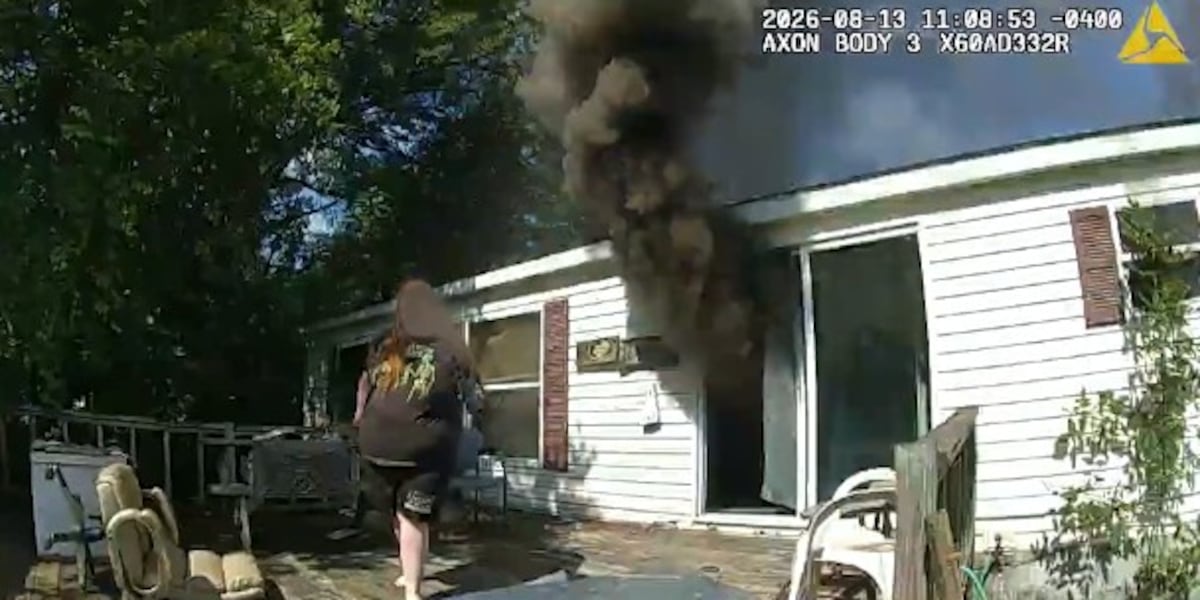 Body cam video: Trooper rescues 80-year-old man from burning home in St. Lawrence County