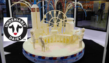 New York State Fair NE Butter Sculpture Celebrates 250 Years