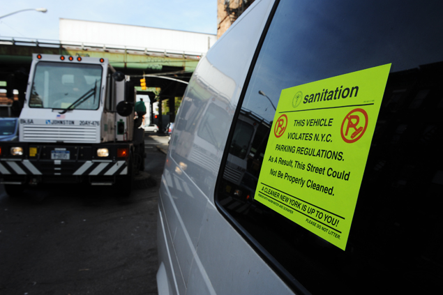 NYC revives green ‘shame stickers’ for alternate-side parking scofflaws