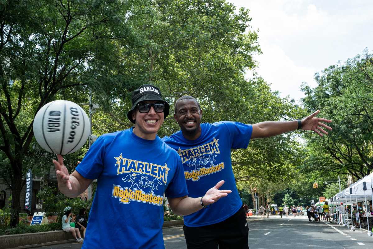 Kenny "Da Blenda" Rodriguez and Clifton Malone bring the energy to Harlem Week and Summer Streets 2026.
