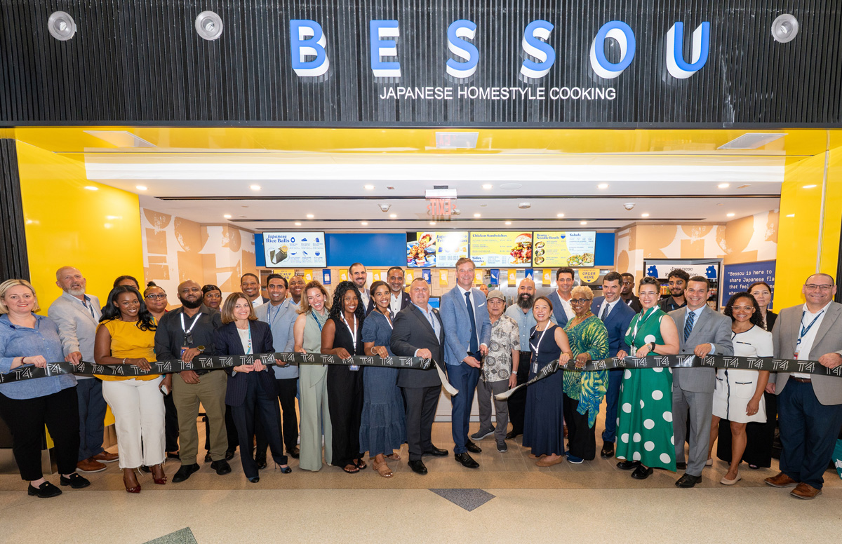 BESSOU at JFK Airport Terminal 4