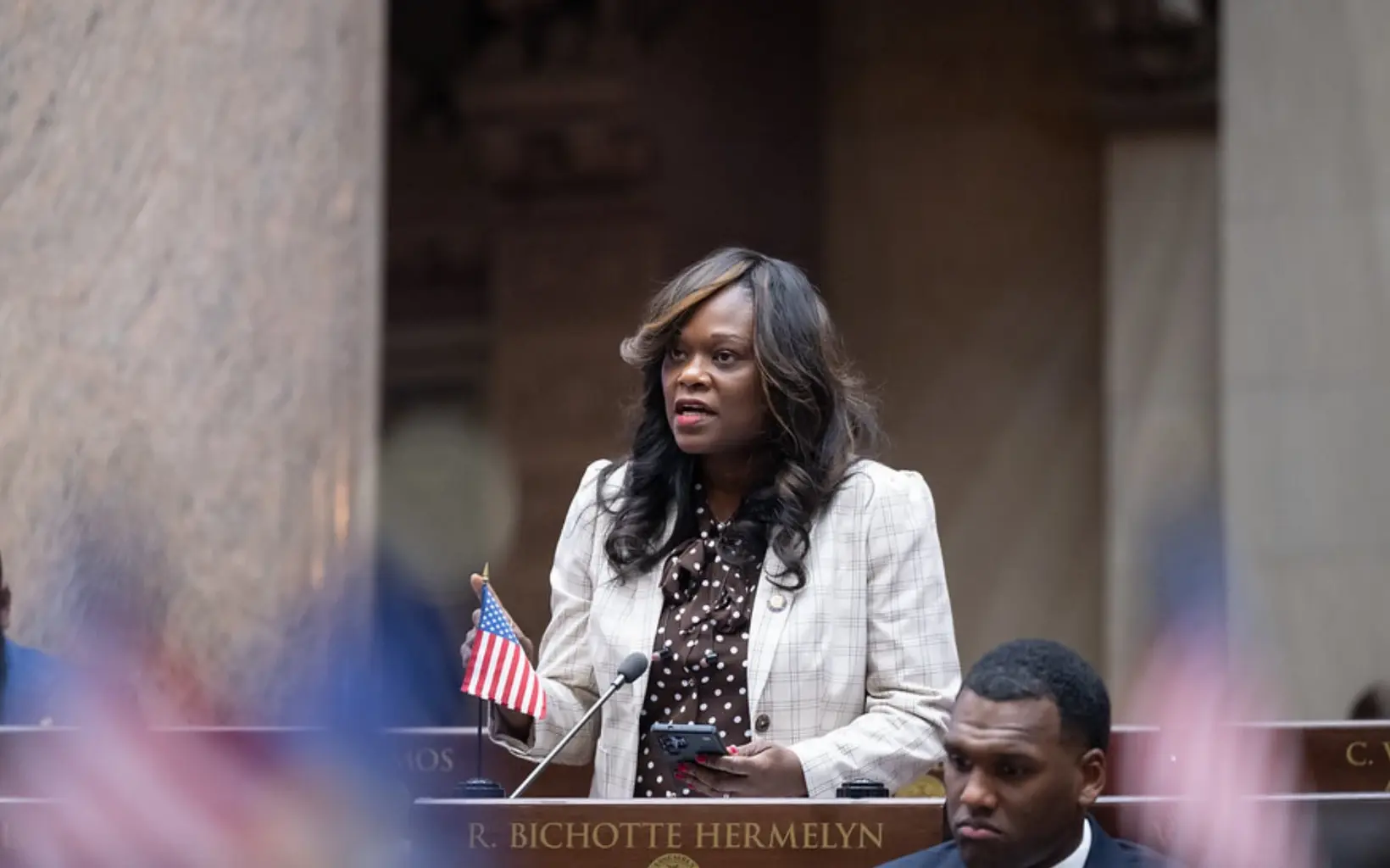 Assemblymember Rodneyse Bichotte Hermelyn, the current chair of the Brooklyn Democratic Party, announced a plan on Wednesday evening to dramatically expand who would vote in an upcoming internal party election. Photo: New York state Assembly Majority