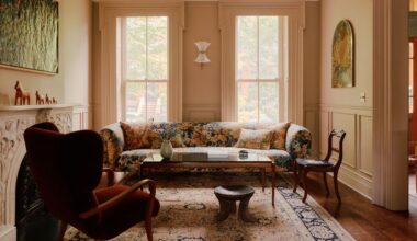A historic Brooklyn brownstone with interiors inspired by the elegance of a London townhouse