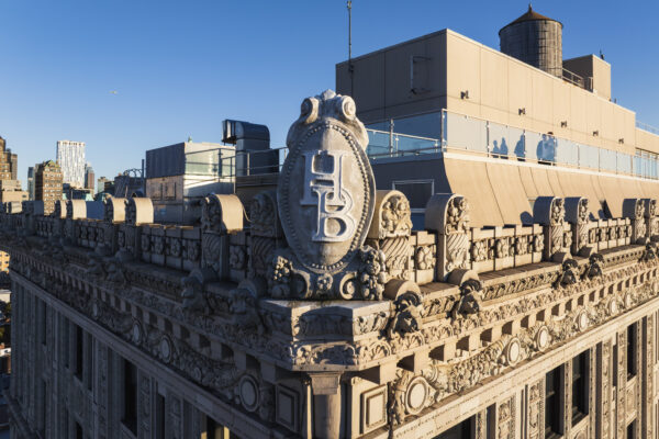 The Jehovah’s Witnesses purchased the Hotel Bossert in 1983, and carefully restored many of the exterior and interior details. Photo: SomeraRoad