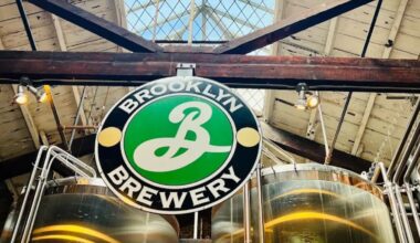 Brooklyn Brewery is moving to another location in Williamsburg.