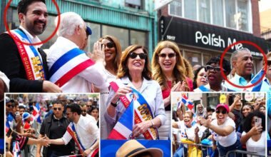 Mamdani mum on icy relationship with rival Espaillat as the two keep their distance in NYC's Dominican Day parade