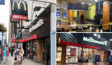 Vagrant accused of randomly stabbing NYC tourist at ‘murder McDonald’s’ charged with attempted murder