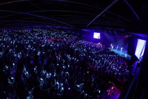 CORTIS performs at Infosys Theater at Madison Square Garden on August 6, 2026 in New York.