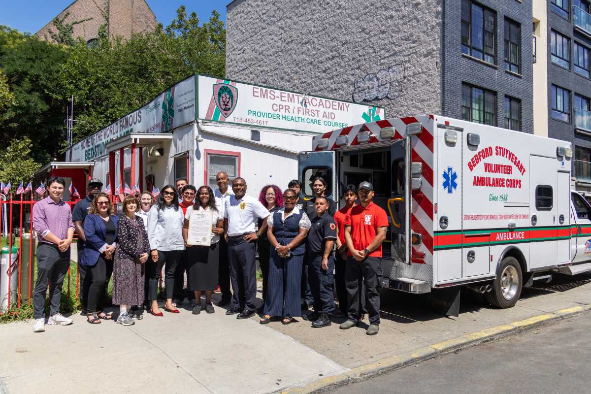 Bed-Stuy Volunteer Ambulance Corps takes permanent ownership of longtime headquarters • Brooklyn Paper