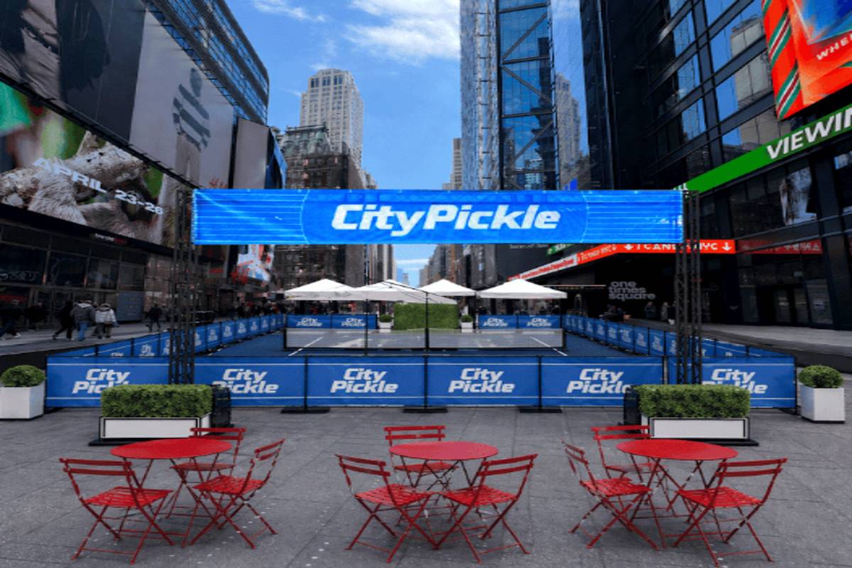 For 5 days only: NYC is transforming Times Square into a massive free pickleball festival this August — and you can play from 9 a.m. to 6 p.m