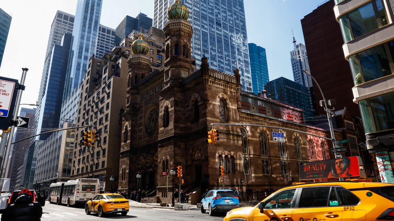 Central Synagogue in Midtown Manhattan. (AP Photo/Kena Betancur, File)