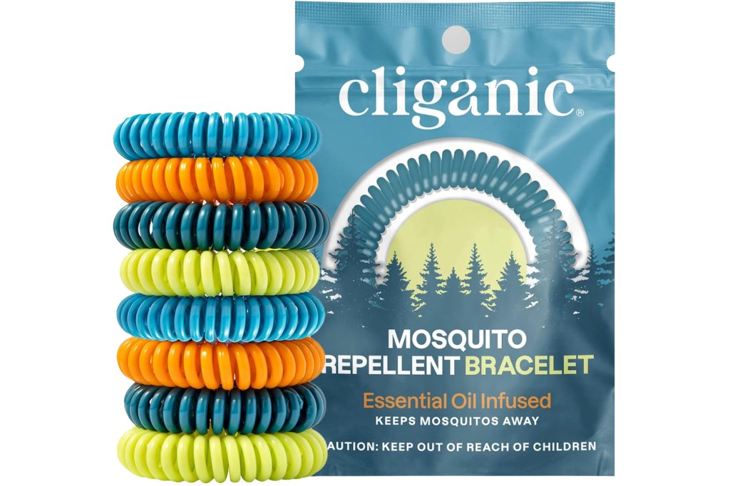 Cliganic 20 Pack Mosquito Repellent Bracelets for Adults & Kids