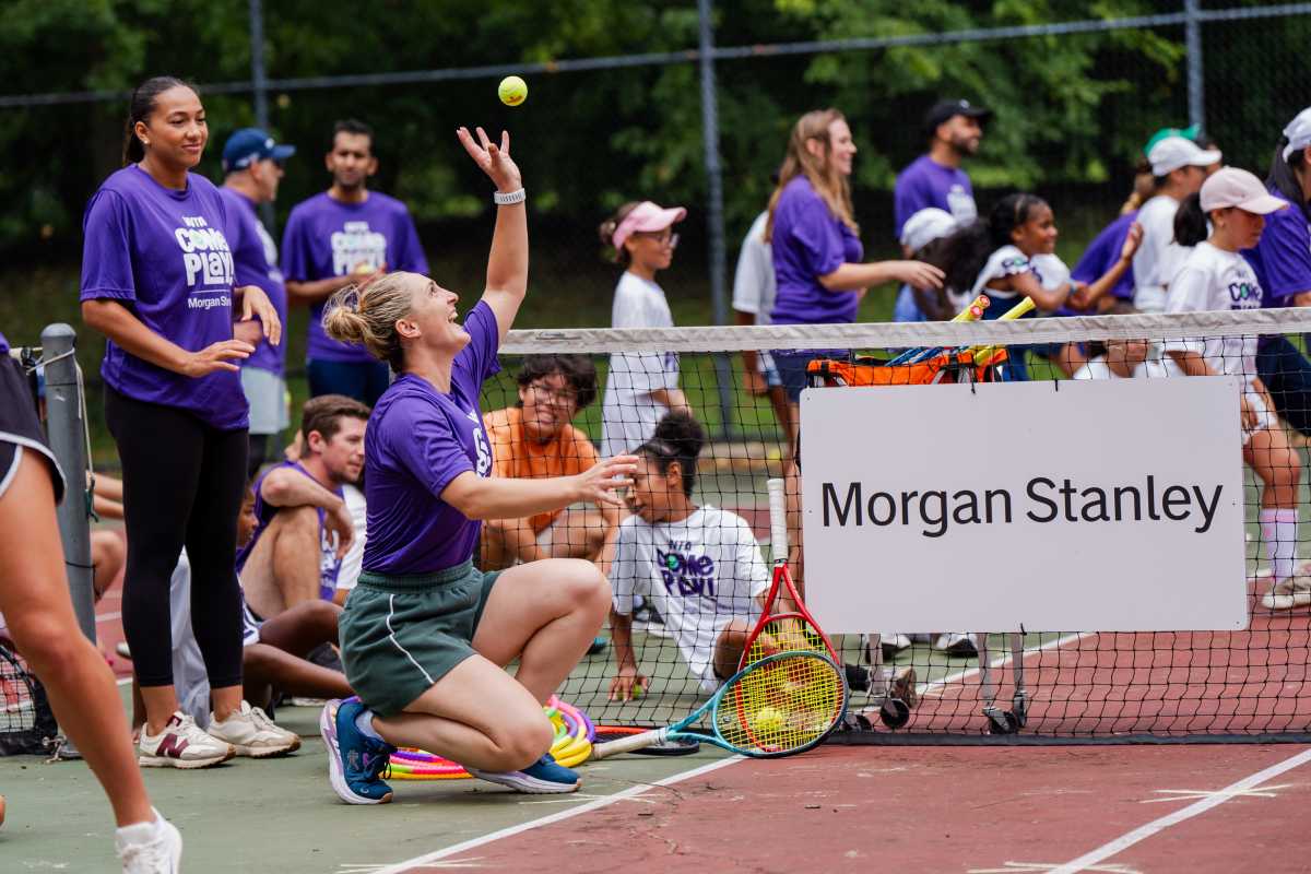 Judy Murray take to the courts with Bronx youth in Pelham Bay Park – Bronx Times