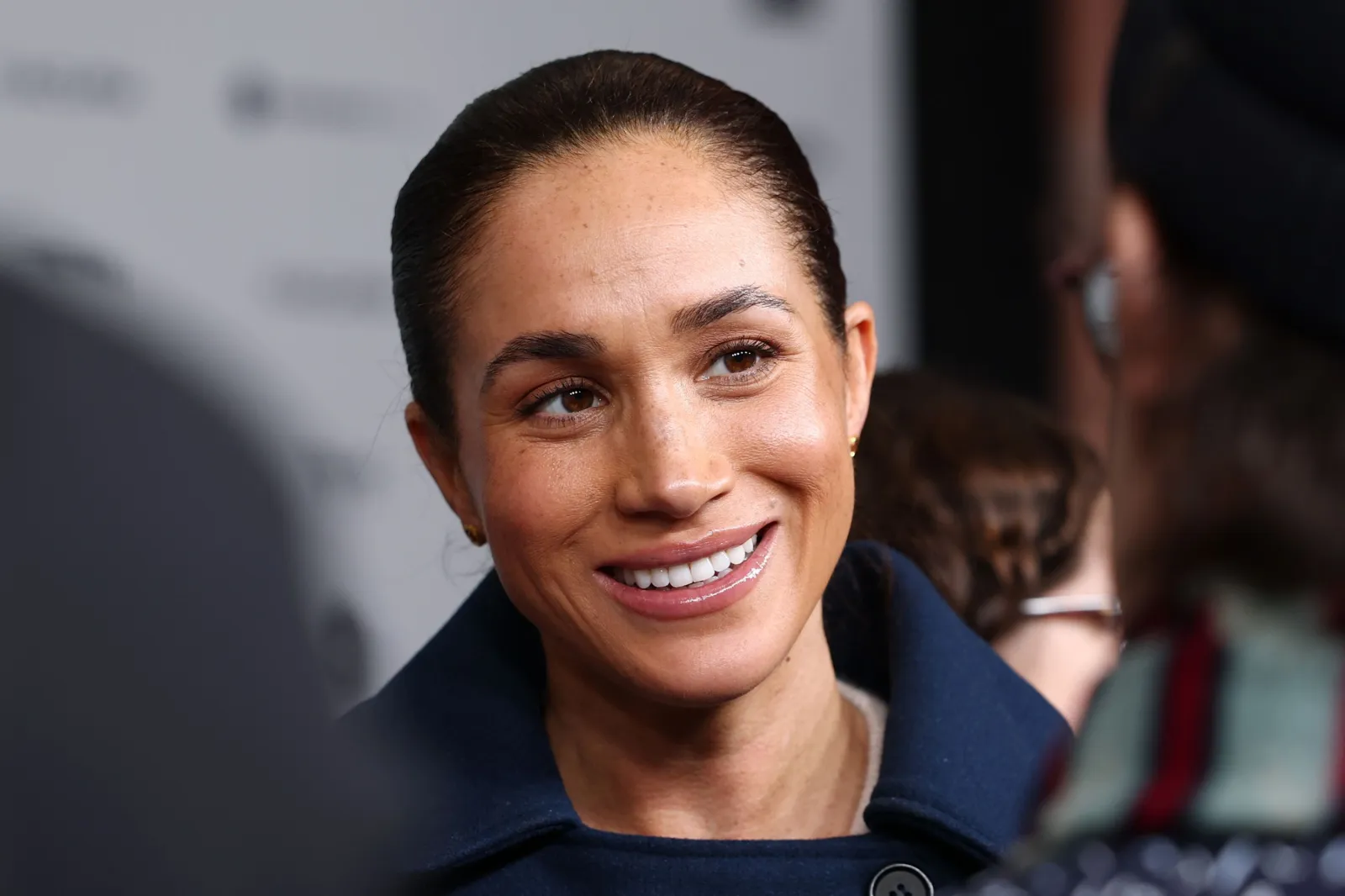 Meghan Markle helps promote 'Cookie Queens' and the movie's Sundance Film Festival premiere at Eccles Center Theater, in Park City, Utah, on January 25, 2026.