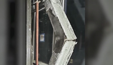 NYC businesses lose thousands near building with buckled columns