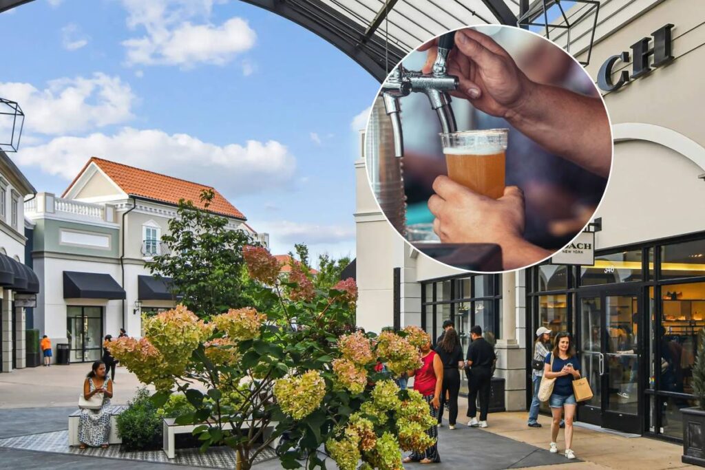 New York’s most-visited outlet mall is shutting down its parking lot for an unlimited beer, wine & spirits festival this September