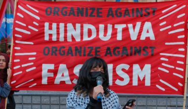 Hundreds protest Hindu nationalist paramilitary leader Mohan Bhagwat's visit to New York