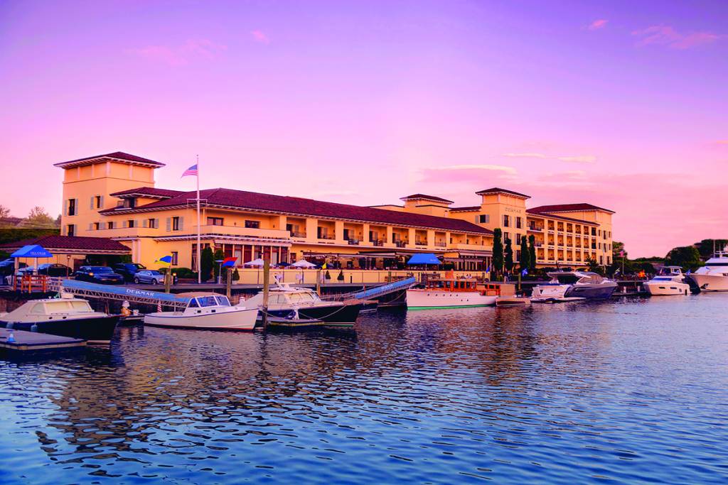 Bringing a “taste of the Côte d’Azur” to the East Coast: The luxury harborfront getaway less than an hour from Manhattan voted one of America’s premier resorts