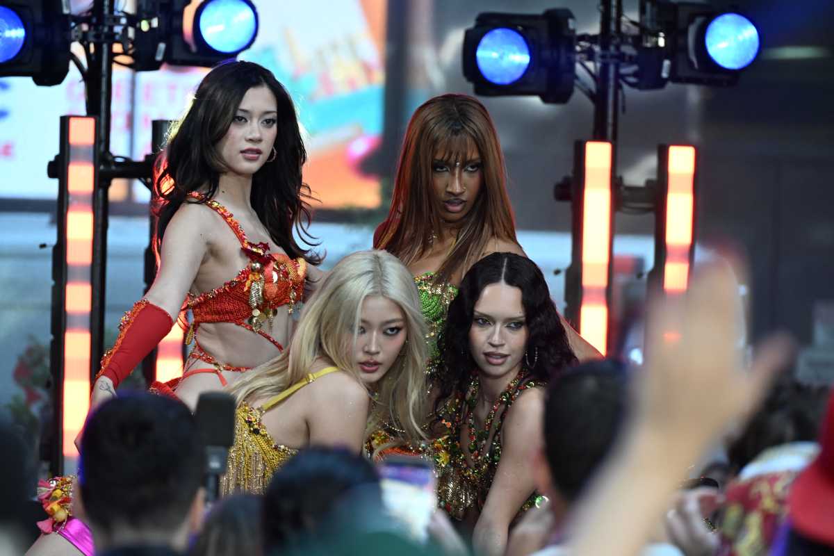 KATSEYE brings WILD energy to Rockefeller Center for TODAY Citi Concert Series