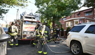 Brooklyn firefighters battle string of weekend blazes, including Fort Greene battery fire • Brooklyn Paper