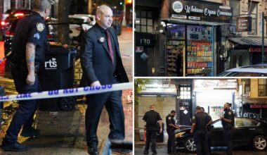 NYC deli worker takes bullet in the buttocks in struggle with thieving butthead: sources
