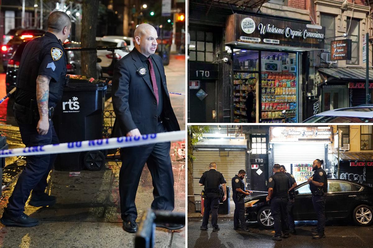NYC deli worker takes bullet in the buttocks in struggle with thieving butthead: sources