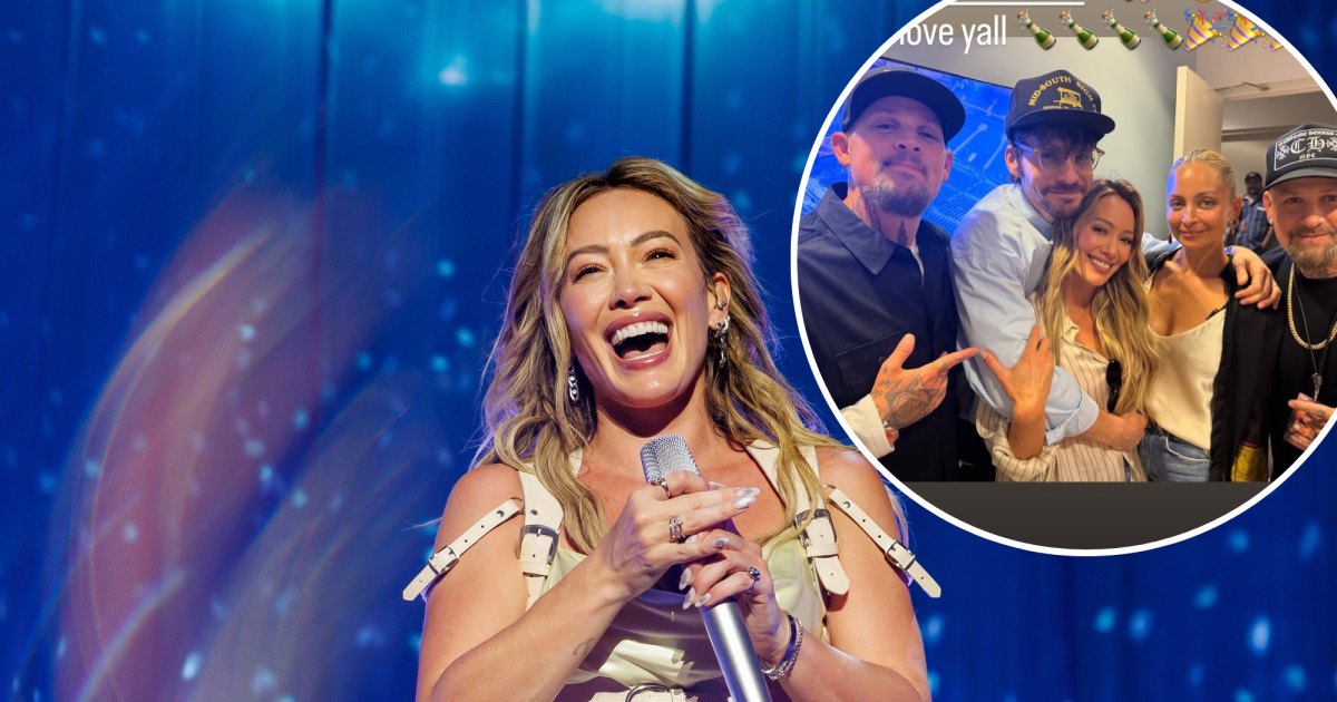 Hilary Duff Performs With Ex Joel Madden at NYC Concert
