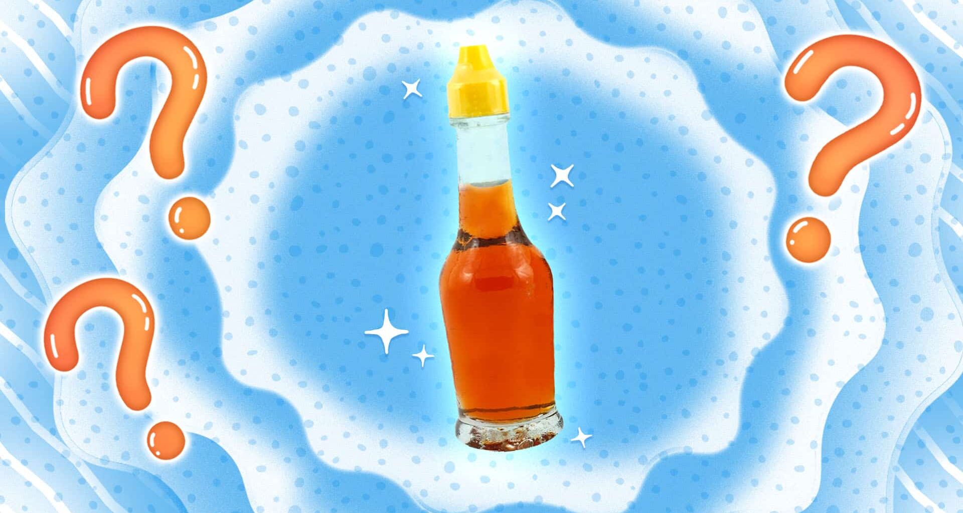 bottle of fish sauce