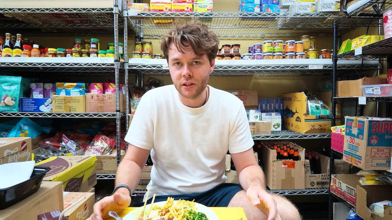 Harrison Webb Visits Warung Selasa in Queens