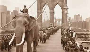 The Building of the Brooklyn Bridge