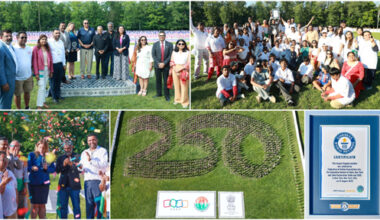 FIA NY-NJ-CT-NE, Consulate General of India, New York & Zoho Set Guinness World Record for “Largest Flagpole Number” in New Jersey