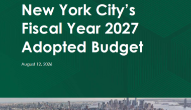 Comments on New York City’s Fiscal Year 2027 Adopted Budget