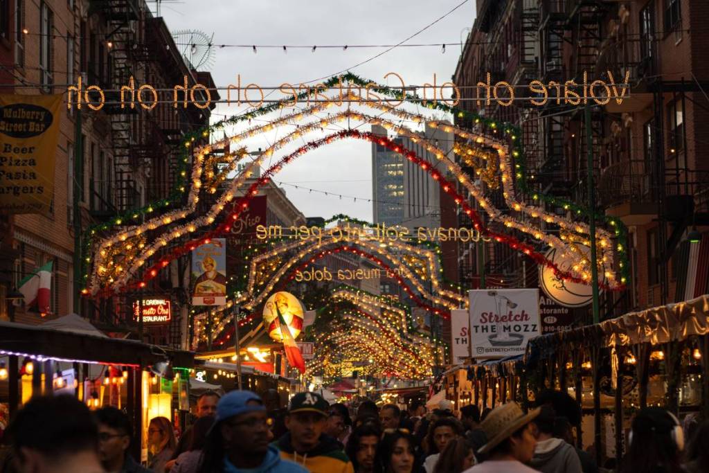 Feast of San Gennaro NYC 