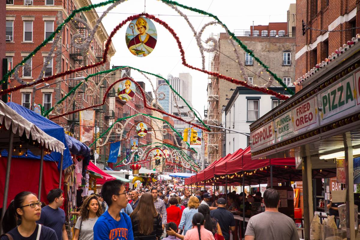 Little Italy is shutting down 15 streets to cars for the biggest Italian festival in the U.S. this September — 11 days of 300 vendors, games, & free admission