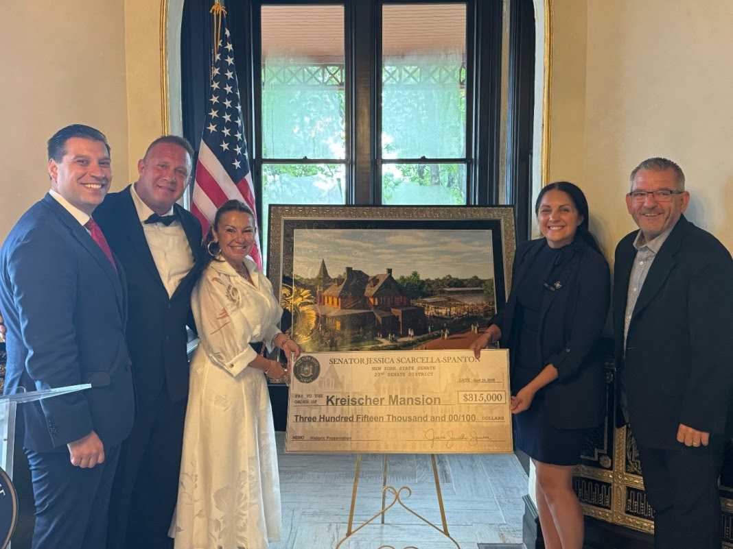 Nearly $500,000 in funding announced for Staten Island’s historic Kreischer Mansion