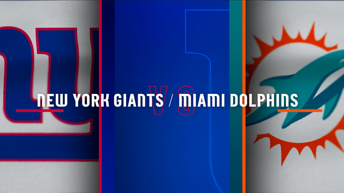Giants preseason live: Watch Giants-Dolphins game live here – NBC New York