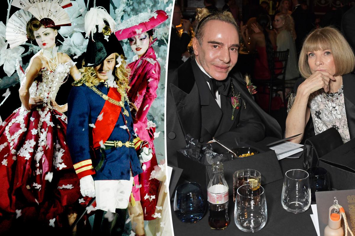 How behind the scenes battle to keep Galliano away from Met Gala raged before his involvement was announced