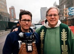 Gary Marlon Gere and FDNY Father Christopher Keenan