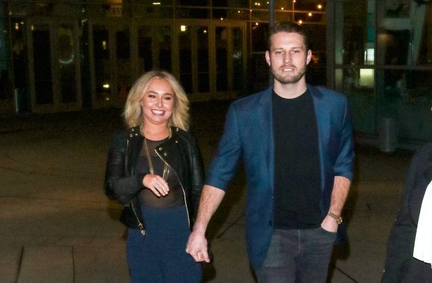 Hayden Panettiere and Brian Hickerson in 2019.