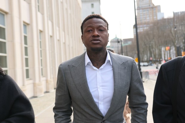 NEW YORK, NEW YORK - DECEMBER 08: Miami Heat guard Terry Rozier arrives for an arraignment hearing at U.S. District Court for the Eastern District of New York on December 08, 2025 in New York City. Rozier is accused of participating in a betting scheme that used insider NBA information. Rozier was one of 34 people, that includes Portland Trail Blazers coach Chauncey Billups, former Kentucky football player De'Niro Laster, and former player Damon Jones, who were charged in separate cases of alleged defrauding poker players in games linked to New York mafia families, as well as fraudulent betting on NBA games. (Photo by Michael M. Santiago/Getty Images)