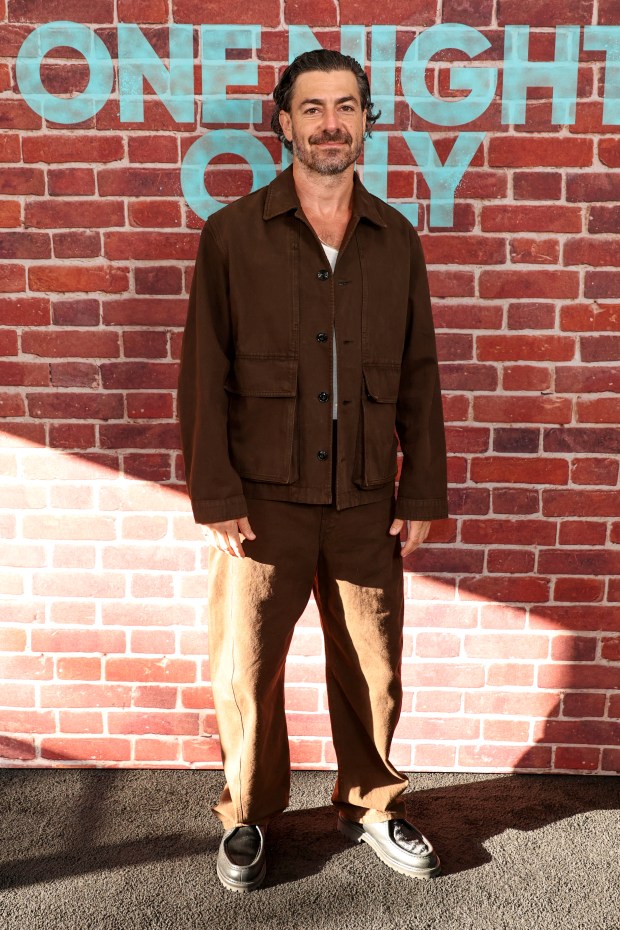 NEW YORK, NEW YORK - AUGUST 03: Christopher Stracey attends the "One Night Only" New York Premiere at SVA Theater on August 03, 2026 in New York City. (Photo by Jamie McCarthy/Getty Images)