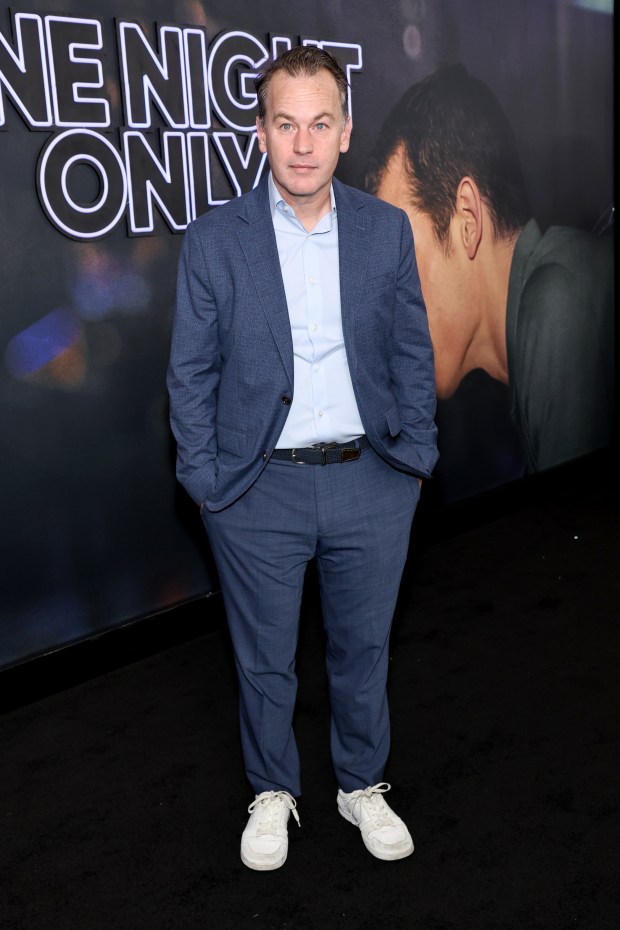 NEW YORK, NEW YORK - AUGUST 03: Mike Birbiglia attends the "One Night Only" New York Premiere at SVA Theater on August 03, 2026 in New York City. (Photo by Jamie McCarthy/Getty Images)