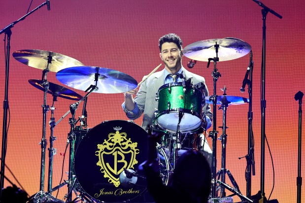 NEW YORK, NEW YORK - AUGUST 20: Nick Jonas performs onstage during Jonas Brothers: The Burning Up Tour All Over Again - New York at Madison Square Garden on August 20, 2026 in New York City. (Photo by Theo Wargo/Getty Images for Live Nation)