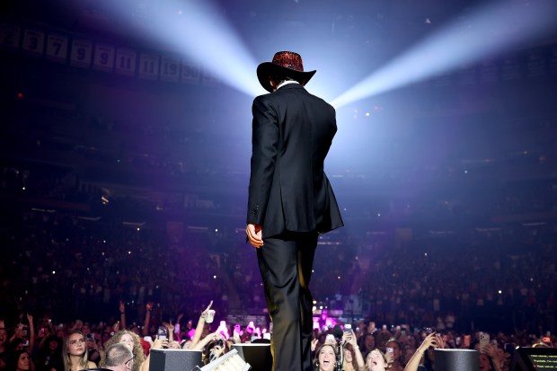 NEW YORK, NEW YORK - AUGUST 20: Joe Jonas performs onstage during Jonas Brothers: The Burning Up Tour All Over Again - New York at Madison Square Garden on August 20, 2026 in New York City. (Photo by Theo Wargo/Getty Images for Live Nation)