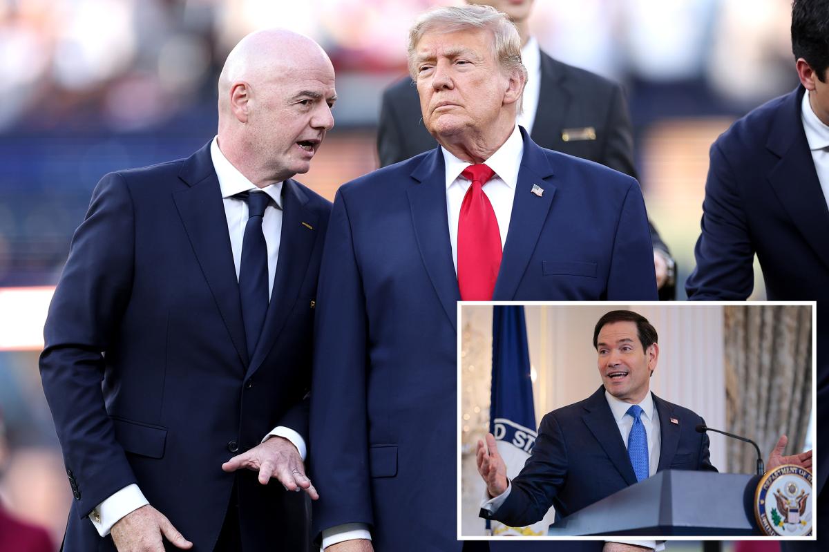 FIFA's Infantino begs Trump admin to save his job