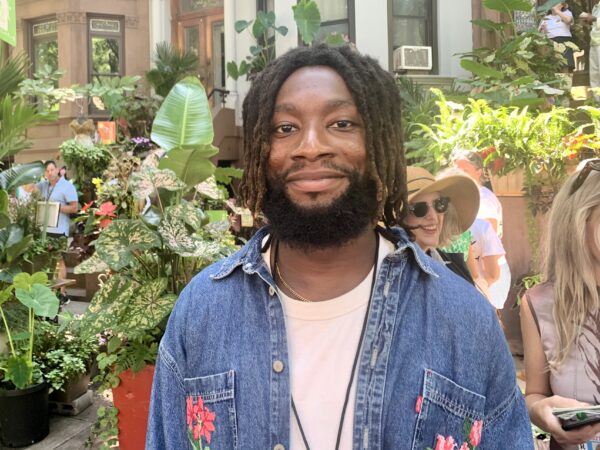 Jibreel Cooper, community program manager at Brooklyn Botanic Garden. Photo: Mary Frost/Brooklyn Eagle