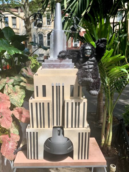 This display features New York City’s favorite giant gorilla. Photo: Mary Frost/Brooklyn Eagle