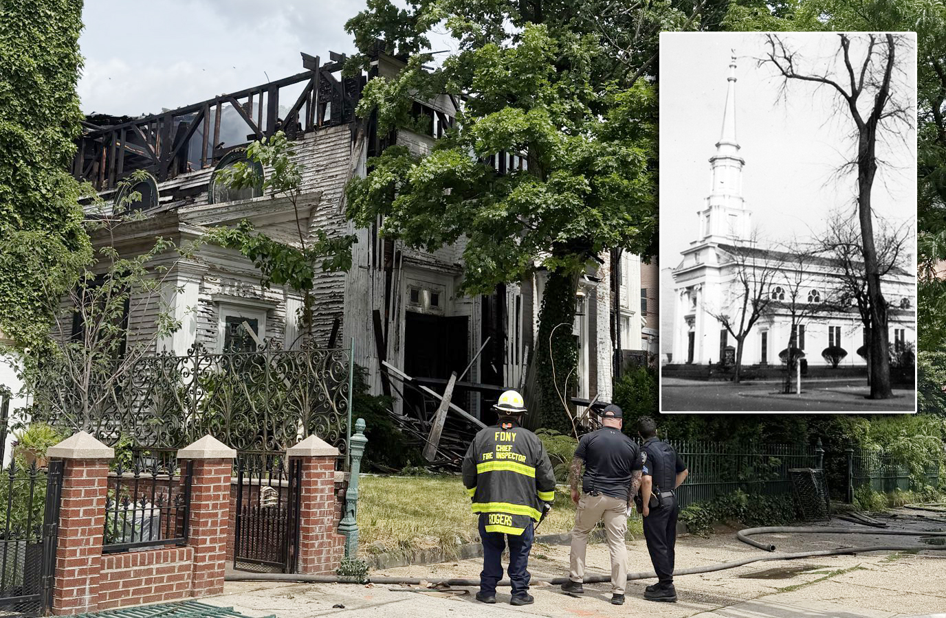 Person of interest in Brooklyn church arson in custody after Midtown shoplifting arrest